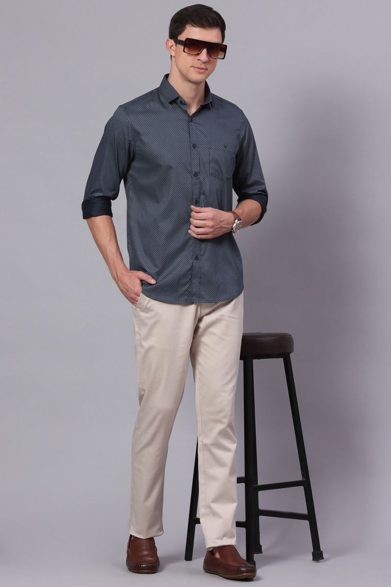 GREY PRINTED