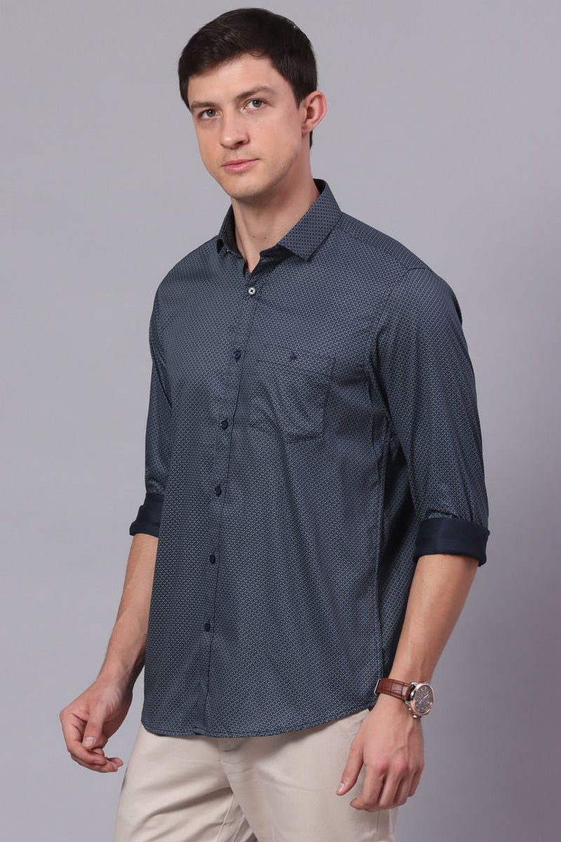 GREY PRINTED