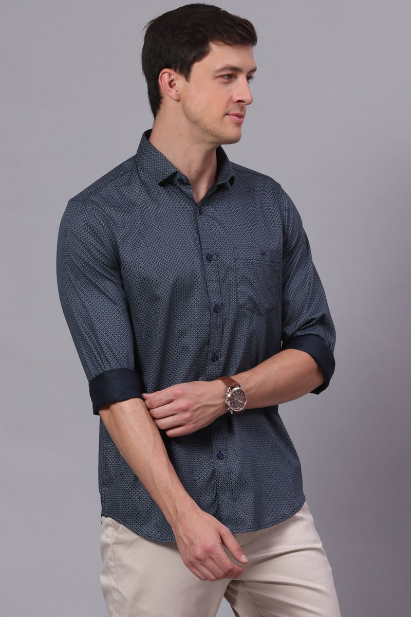 GREY PRINTED