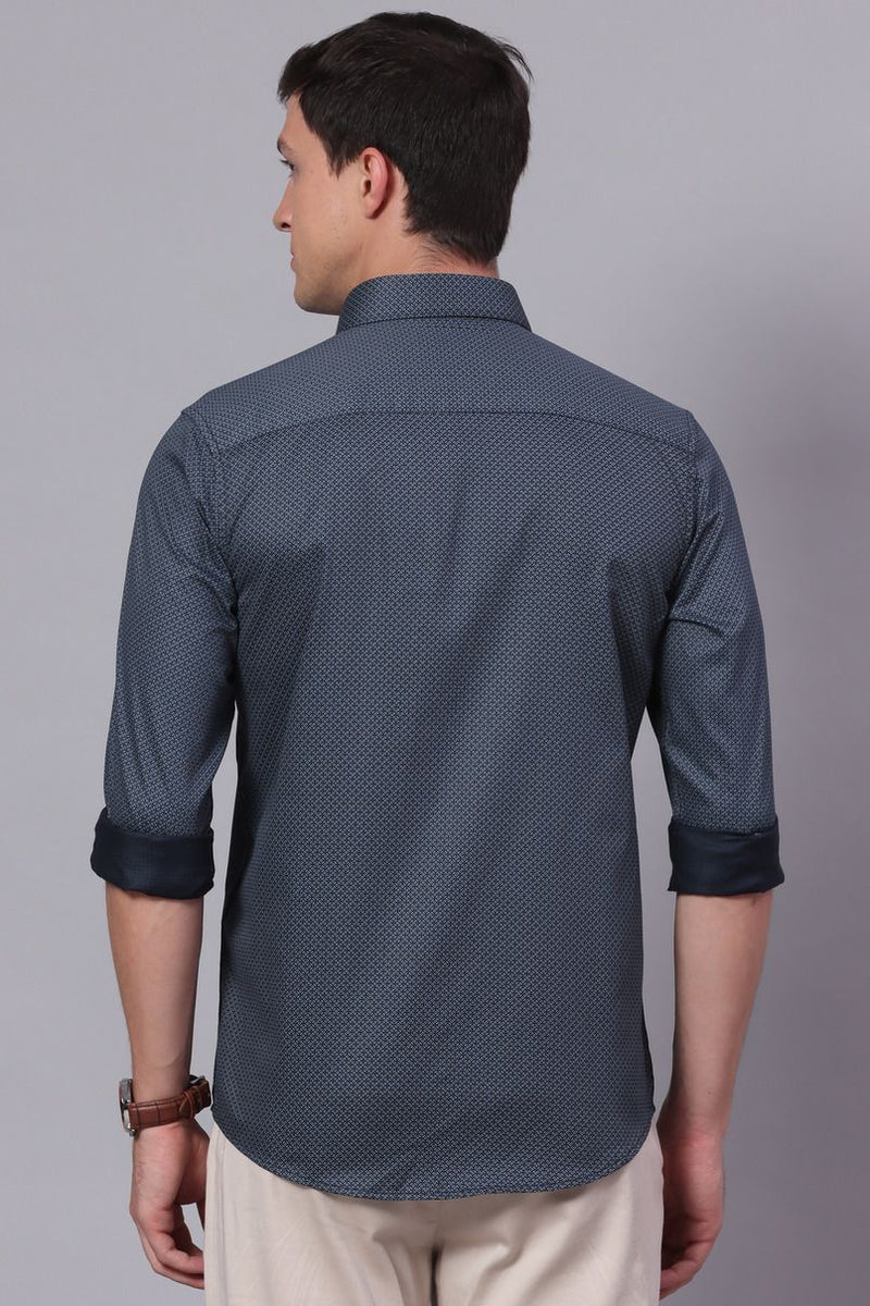 GREY PRINTED